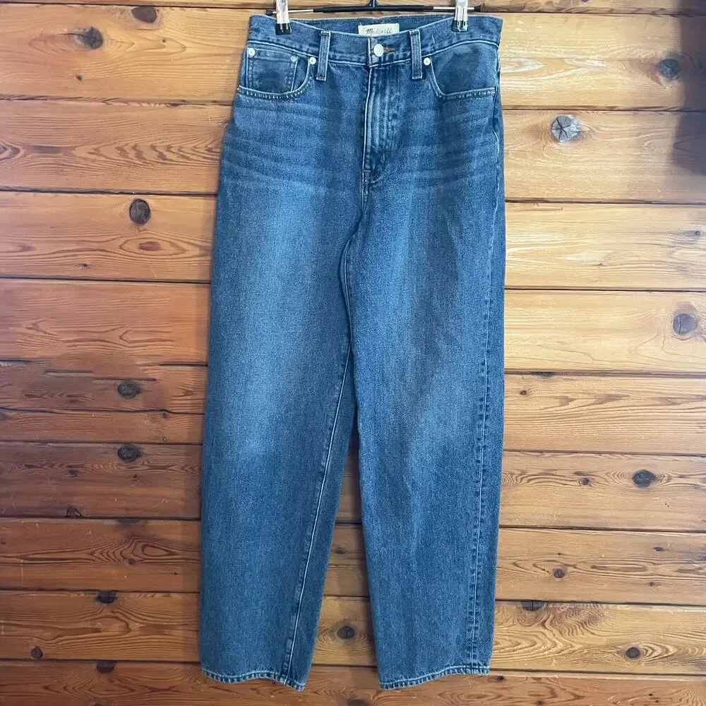 Madewell Baggy Straight High Rise Jeans Size 26